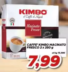 Kimbo - Caffe' Macinato Fresco