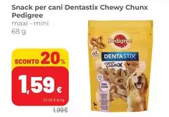 Pedigree - Snack Per Cani Dentastix Chewy Chunx