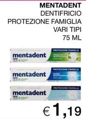Mentadent - Dentifricio Protezione Famiglia