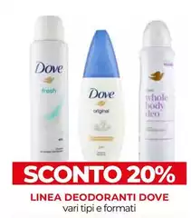 Dove - Linea Deodoranti