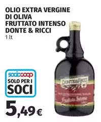 Donte & ricci - Olio Extra Vergine Di Oliva Fruttato Intenso
