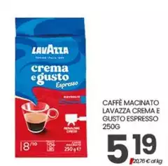 Lavazza - Caffè Macinato Crema E Gusto Espresso