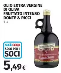 Donte & ricci - Olio Extra Vergine Di Oliva Fruttato Intenso