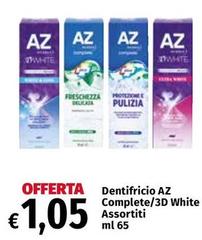 Az - Dentifricio Complete/3D White