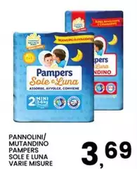 Pampers - Pannolini/Mutandino Sole E Luna