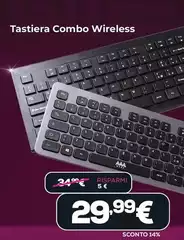 Tastiera Combo Wireless