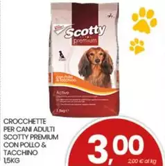 Scotty - Crocchette Per Cani Adulti Premium Con Pollo & Tacchino Scotty - Crocchette Per Cani Adulti Premium Con Pollo & Tacchino