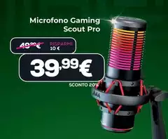 Microfono Gaming Scout Pro