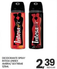 Intesa - Deodorante Spray Ambra/sextrême Intesa - Deodorante Spray Ambra/sextrême