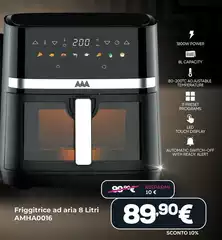 Friggitrice Ad Aria 8 Litri