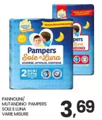Pampers - Pannolini/ Mutandino Sole E Luna