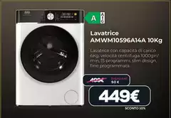 Miele - Lavatrice AMWM10596A14A 10kg
