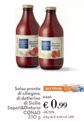 Solo - Sapori&Dintorni Salsa Pronta Di Ciliegino