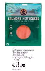 The icelander - Salmone Norvegese The Icelander Affumicato Con Legno Di Faggio