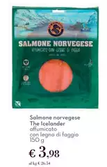 The icelander - Salmone Norvegese The Icelander Affumicato Con Legno Di Faggio