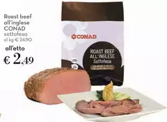 Conad - Roast Beef All'Inglese Conad - Roast Beef All'Inglese