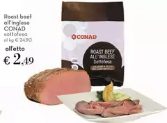 Conad - Roast Beef All'Inglese Conad - Roast Beef All'Inglese