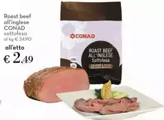 Conad - Roast Beef All'Inglese Conad - Roast Beef All'Inglese