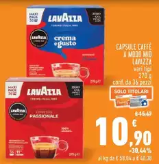 Lavazza - Capsule Caffè A Modo Mio