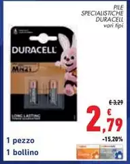 Duracell - Pile Specialistiche Duracell - Pile Specialistiche