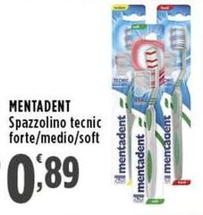 Mentadent - Spazzolino Tecnic Forte