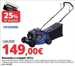 Hyundai - Rasaerba A Scoppio 127cc