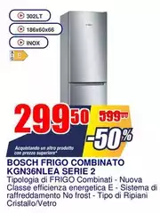 Bosch - Frigo Combinato KGN36NLEA Serie 2