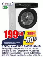 Beko - Lavatrice BMGWU4941B