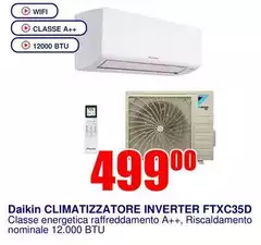 Daikin - Climatizzatore Inverter FTXC35D