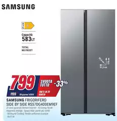 Samsung - Frigorifero Side By Side RS57DG400EM9EF