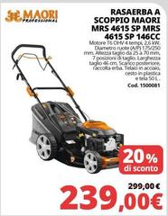 Rasaerba A Scoppio Mraori Mrs 4615 SP MR5 46C