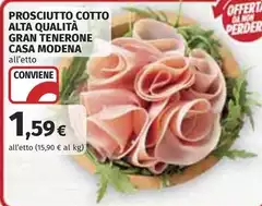 Casa Modena - Prosciutto Cotto Alta Qualità Gran Tenerone