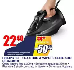 Philips - Ferri Da Stiro A Vapore Serie 5000 DST5040/80