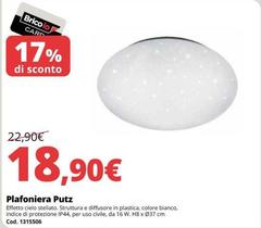 Cielo - Plafoniera Putz