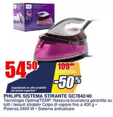 Philips - Sistema Stirante GC7842/40