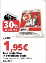 Telo Protettivo In Polietilene Liscio