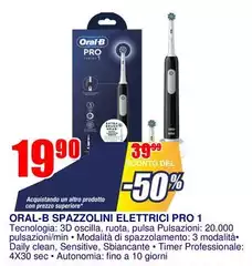 Oral b - Spazzolini Elettrici Pro 1 Oral b - Spazzolini Elettrici Pro 1