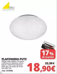 Cielo - Plafoniera Putz