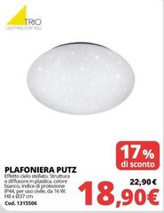 Cielo - Plafoniera Putz