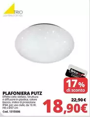 Cielo - Plafoniera Putz