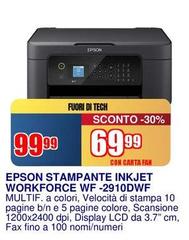 Epson - Stampante Inkjet Workforce WF-2910DWF
