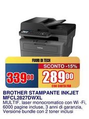 Brother - Stampante Inkjet MFCL2827DWXL