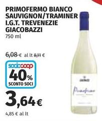 Fattorie giacobazzi - Primofermo Bianco Sauvignon/traminer I.G.T. Trevenezie