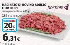 Fior di scelta - Macinato Di Bovino Adulto
