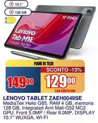 Lenovo - Tablet ZAEHO049SE