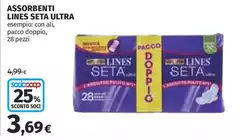 Lines - Assorbenti Seta Ultra