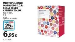 Cantina tollo - Montepulciano D'Abruzzo D.O.P. Colle Secco