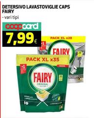 Fairy - Detersivo Lavastoviglie Caps