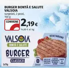 Valsoia - Burger Bontà E Salute
