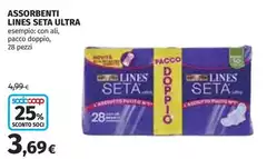 Lines - Assorbenti Seta Ultra